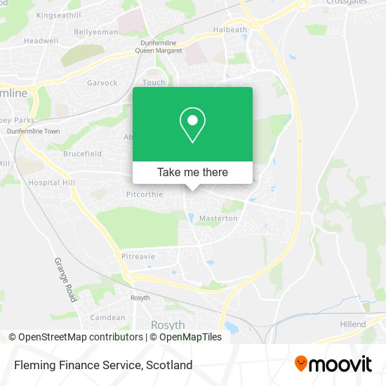 Fleming Finance Service map