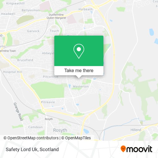 Safety Lord Uk map