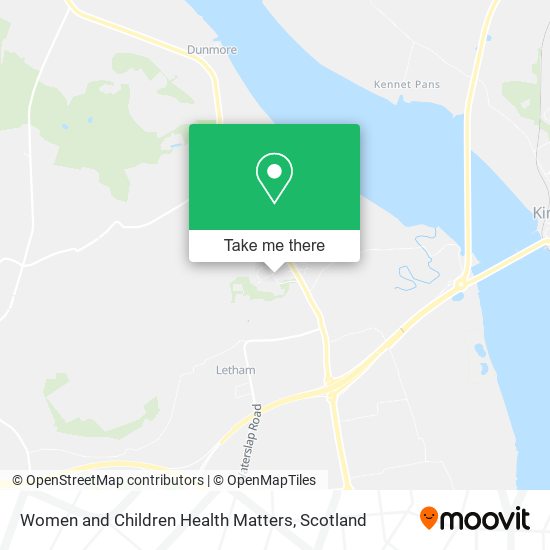 Women and Children Health Matters map