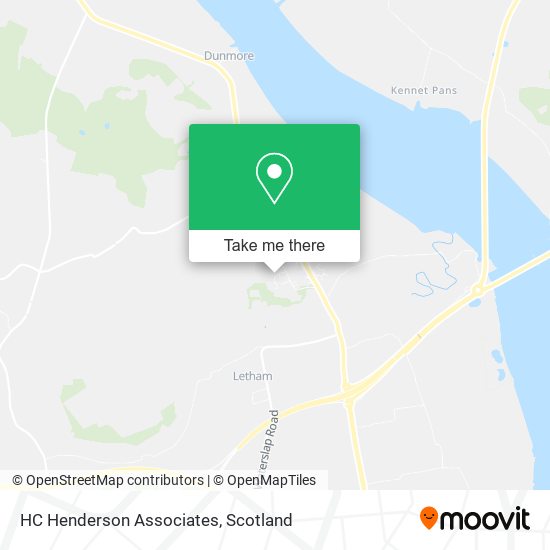 HC Henderson Associates map