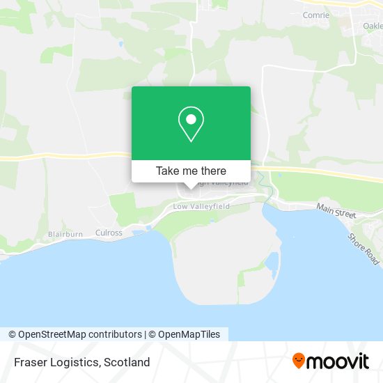 Fraser Logistics map