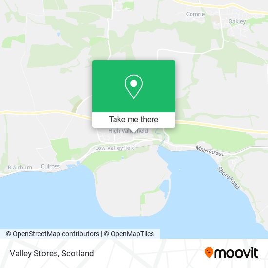 Valley Stores map