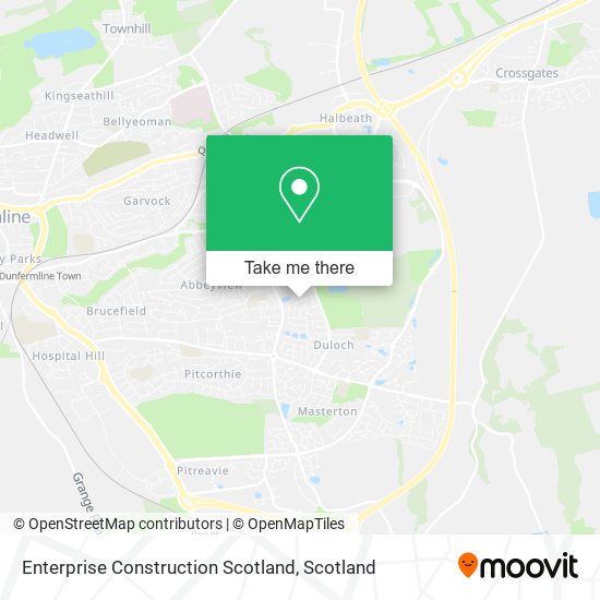 Enterprise Construction Scotland map