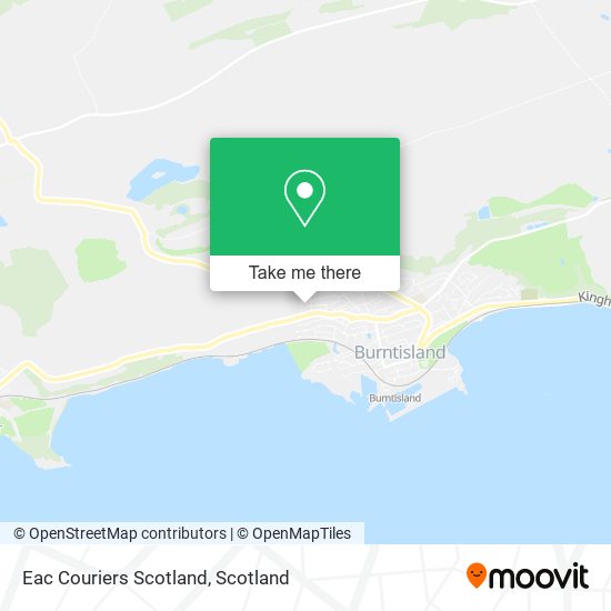 Eac Couriers Scotland map