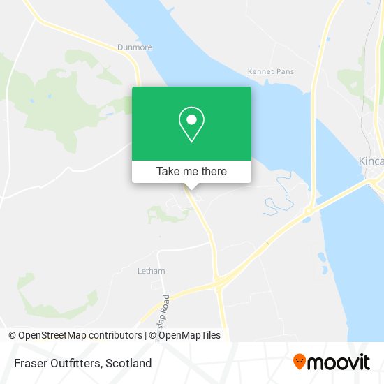 Fraser Outfitters map