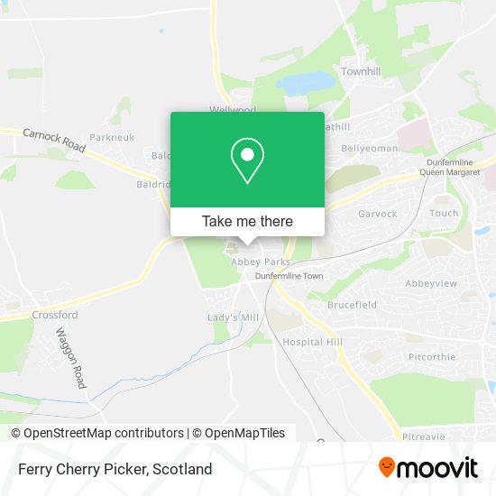 Ferry Cherry Picker map