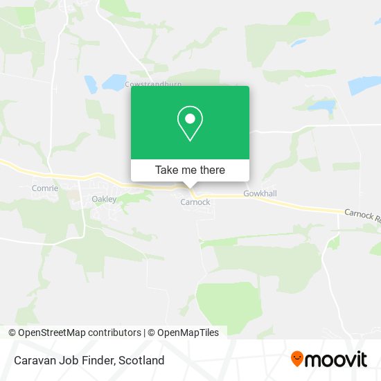 Caravan Job Finder map