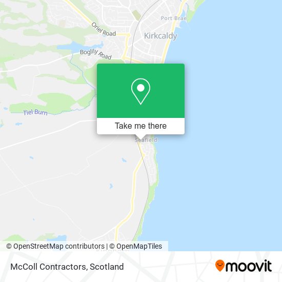 McColl Contractors map