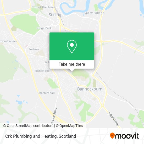 Crk Plumbing and Heating map