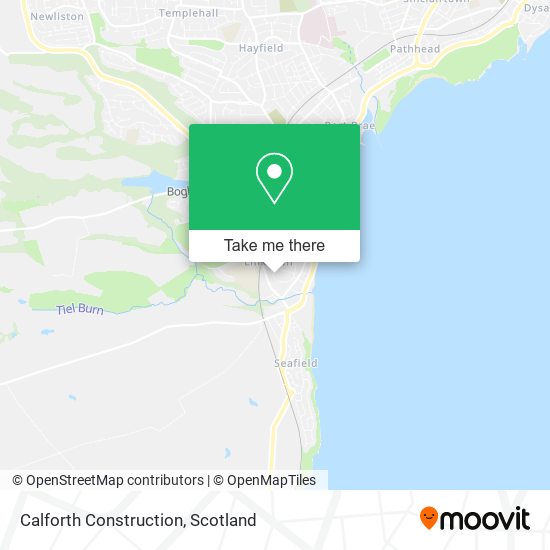 Calforth Construction map