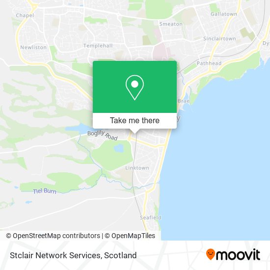 Stclair Network Services map