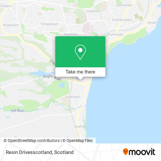 Resin Drivesscotland map