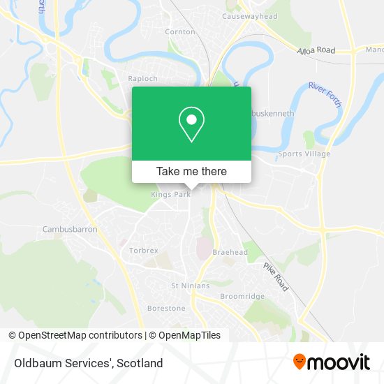 Oldbaum Services' map