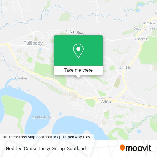 Geddes Consultancy Group map