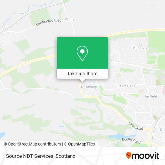 Source NDT Services map
