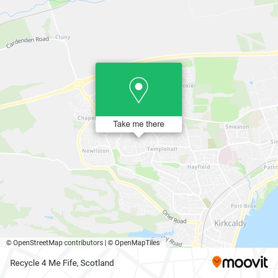 Recycle 4 Me Fife map