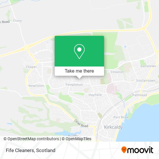 Fife Cleaners map