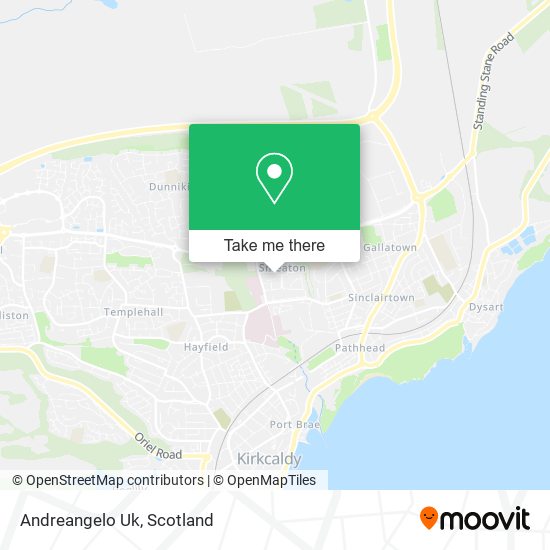 Andreangelo Uk map