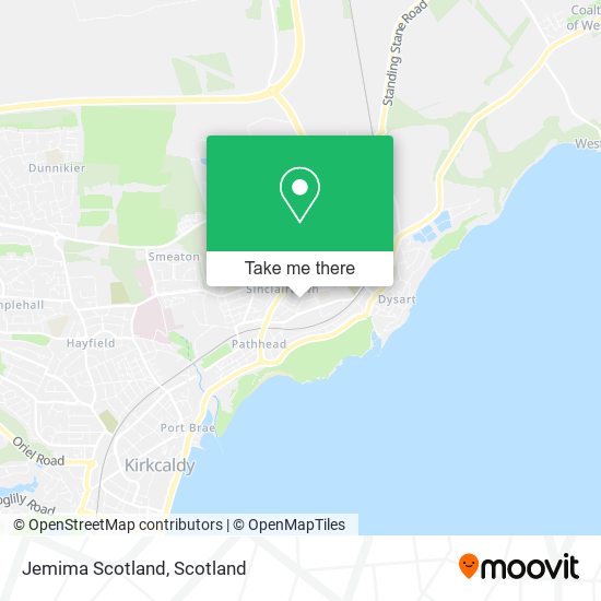 Jemima Scotland map