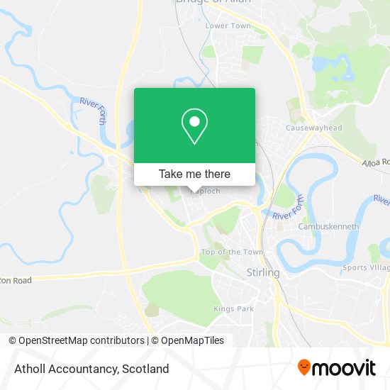 Atholl Accountancy map