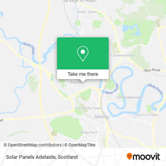 Solar Panels Adelaide map