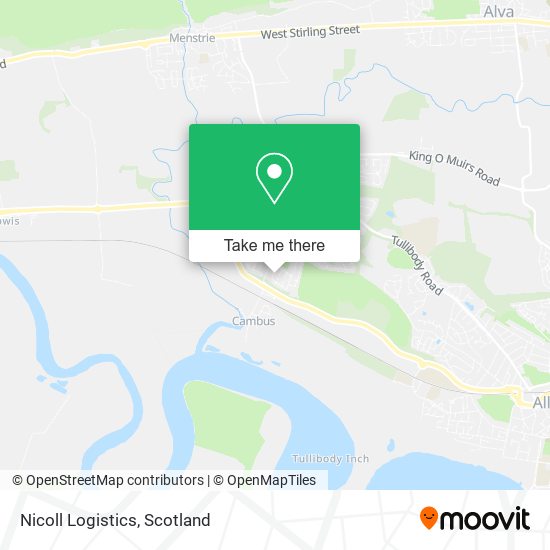 Nicoll Logistics map