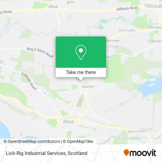 Lick-Rig Industrial Services map