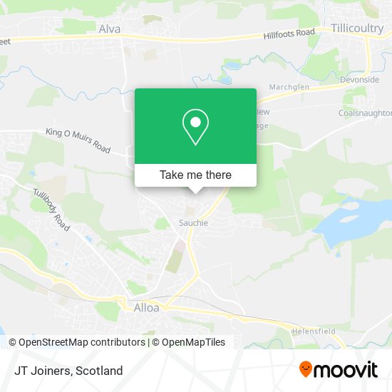 JT Joiners map