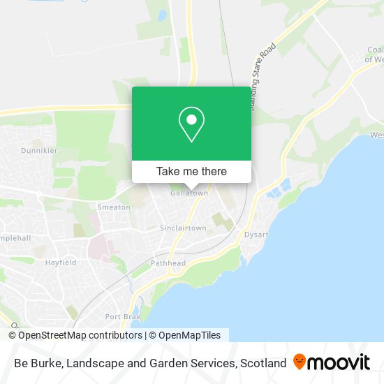 Be Burke, Landscape and Garden Services map