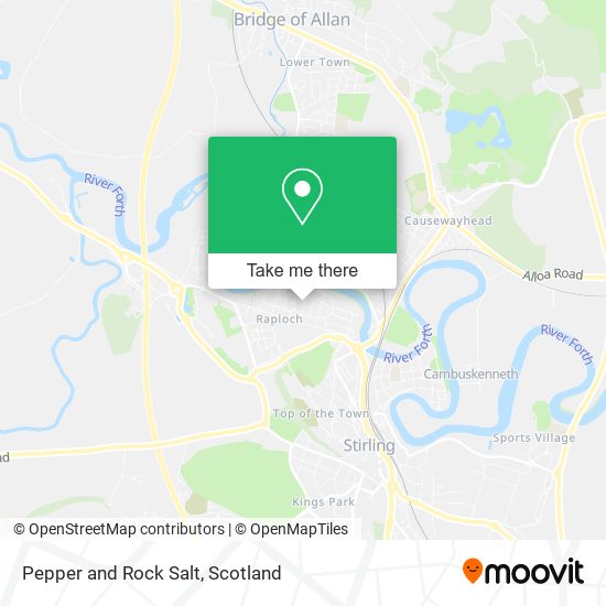 Pepper and Rock Salt map