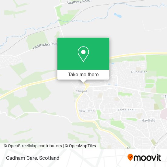 Cadham Care map