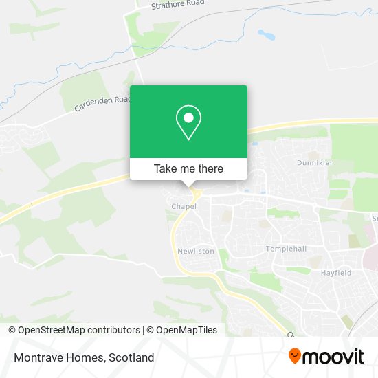 Montrave Homes map