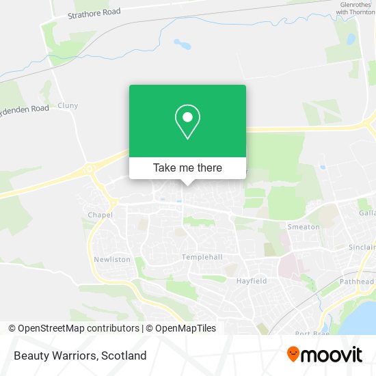 Beauty Warriors map
