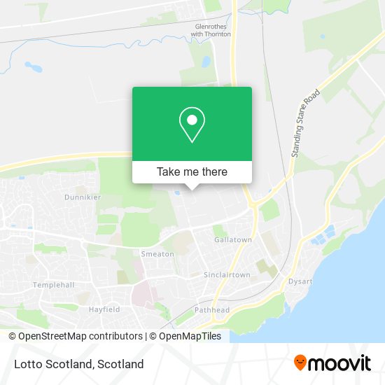 Lotto Scotland map