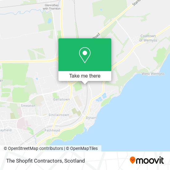 The Shopfit Contractors map