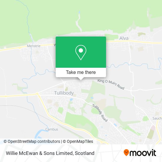 Willie McEwan & Sons Limited map