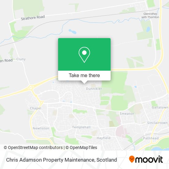 Chris Adamson Property Maintenance map