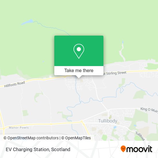 EV Charging Station map