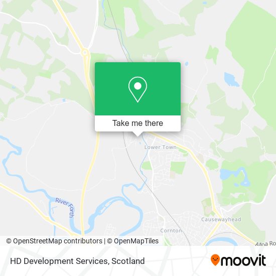 HD Development Services map