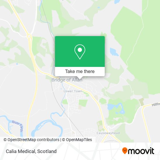 Calia Medical map