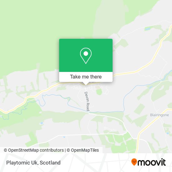Playtomic Uk map