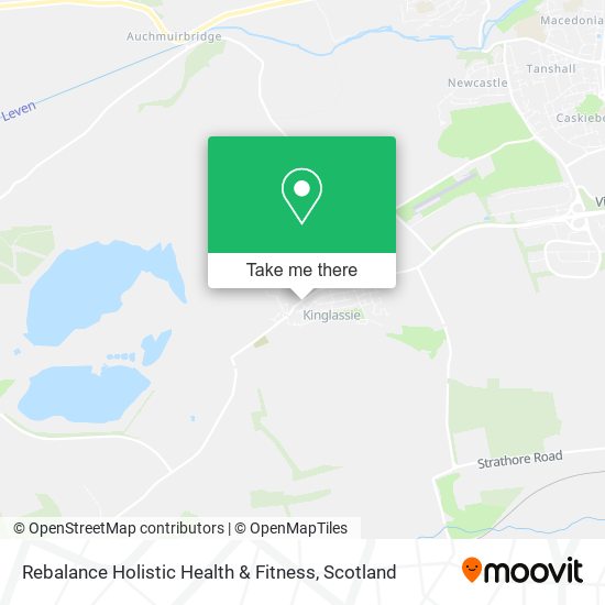 Rebalance Holistic Health & Fitness map