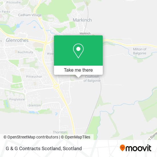 G & G Contracts Scotland map