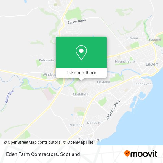 Eden Farm Contractors map