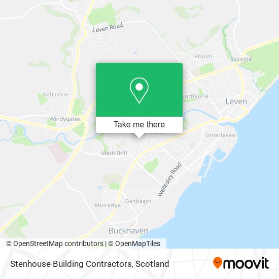 Stenhouse Building Contractors map