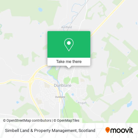 Simbell Land & Property Management map