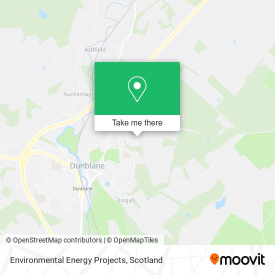 Environmental Energy Projects map