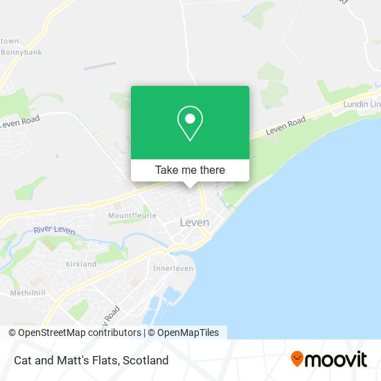 Cat and Matt's Flats map
