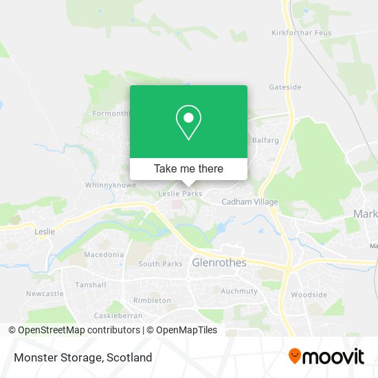Monster Storage map