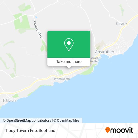 Tipsy Tavern Fife map